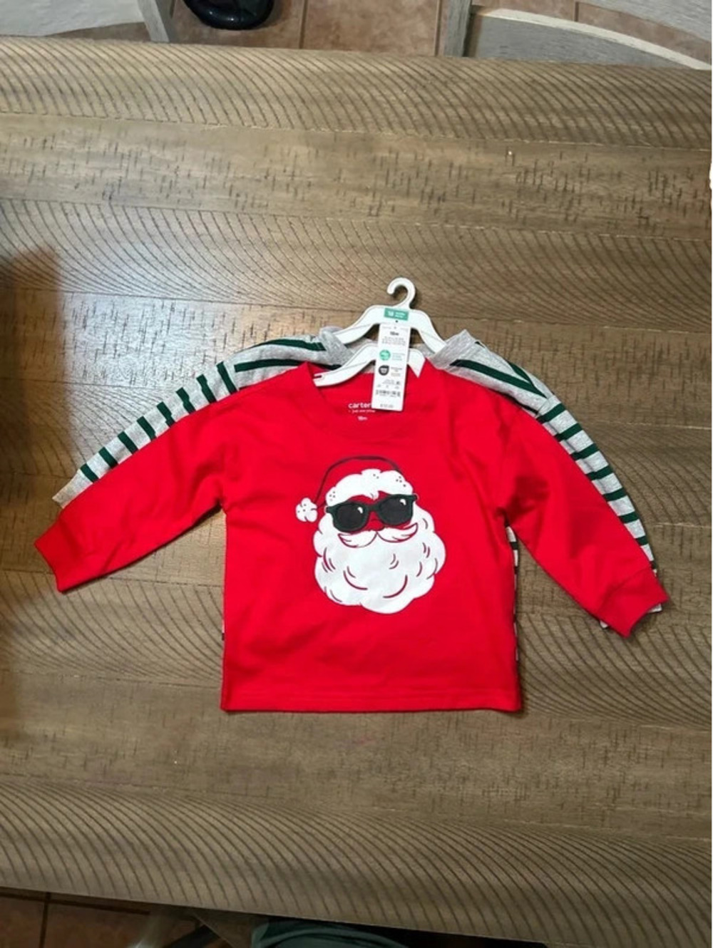 Carters brand 18 months long sleeve Christmas shirts